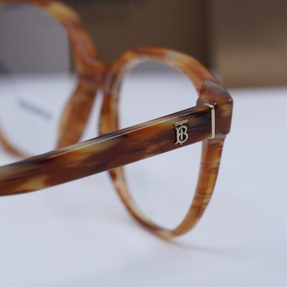 Final Price! Burberry BE2332 3915 Spotted Brown Eyeglasses 52mm - Picture 6 of 11
